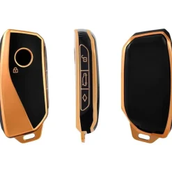 TPU Sleutelhoesje voor Bmw goud F4