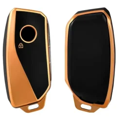TPU Sleutelhoesje voor Bmw goud F4