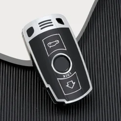 TPU Sleutelhoesje voor Bmw zwart E4