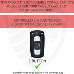 TPU Sleutelhoesje voor Bmw zwart E4