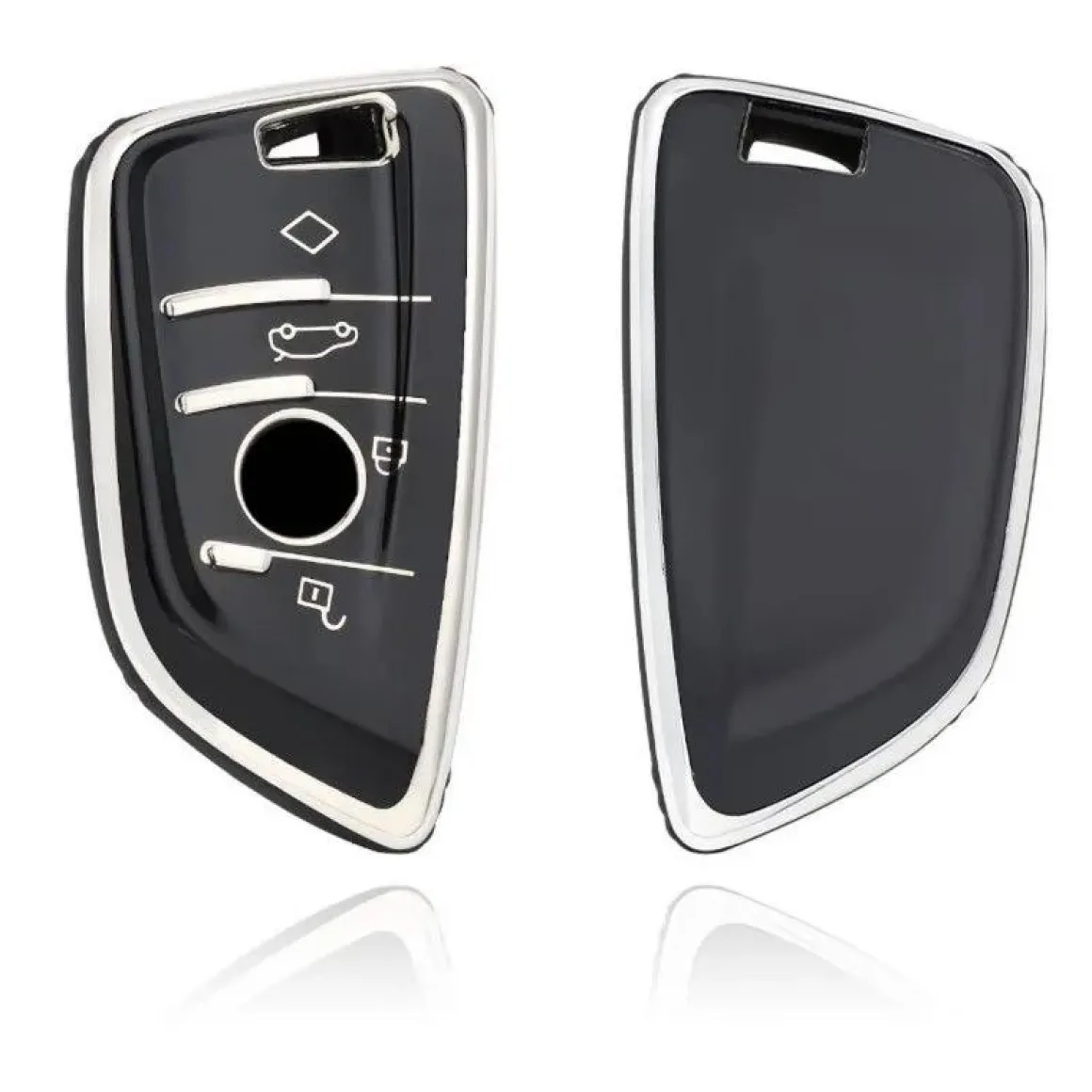 TPU Sleutelhoesje voor Bmw i serie zwart B4A-NEW