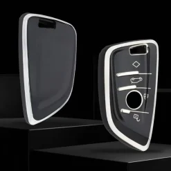 TPU Sleutelhoesje voor Bmw i serie zwart B4A-NEW