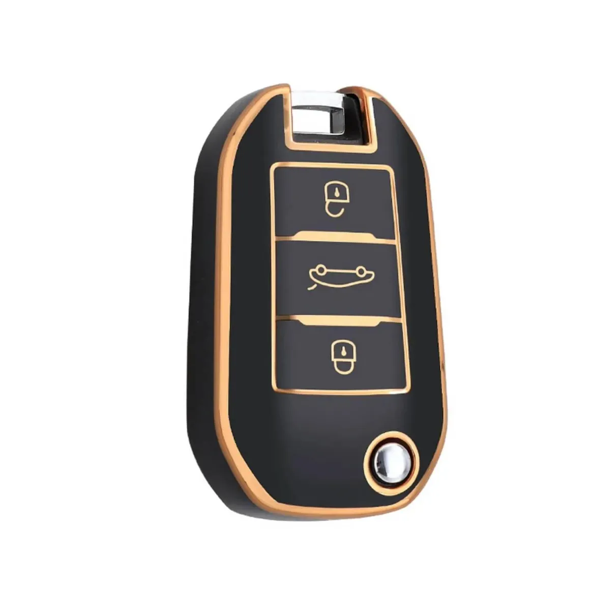 TPU Sleutelhoesje voor Citroën goud A3