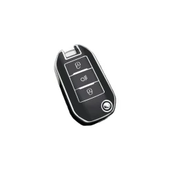 TPU Sleutelhoesje voor Citroën zwart A3B