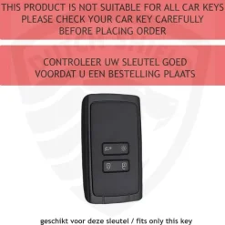 TPU Sleutelhoesje voor Dacia roze crystal A4