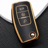 TPU Sleutelhoesje voor Ford goud G3