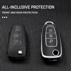 TPU Sleutelhoesje voor Ford zwart E3
