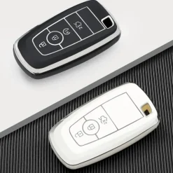 TPU Sleutelhoesje voor Ford zwart B4