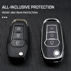 TPU Sleutelhoesje voor Ford zwart F3