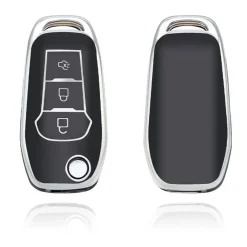 TPU Sleutelhoesje voor Ford zwart F3