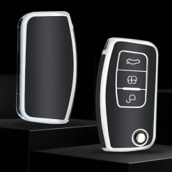 TPU Sleutelhoesje voor Ford zwart G3