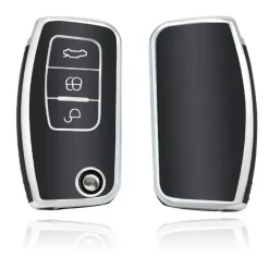 TPU Sleutelhoesje voor Ford zwart G3