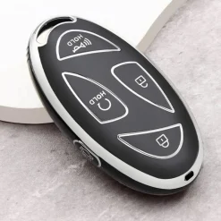 TPU Sleutelhoesje voor Hyundai zwart L5