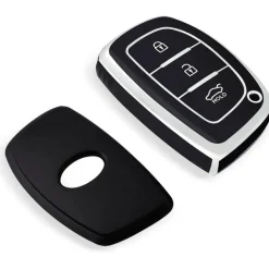 TPU Sleutelhoesje voor Hyundai zwart A3A