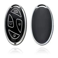 TPU Sleutelhoesje voor Hyundai zwart L7