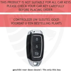 TPU Sleutelhoesje voor Hyundai clear 645