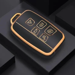 TPU Sleutelhoesje voor Jaguar goud A5