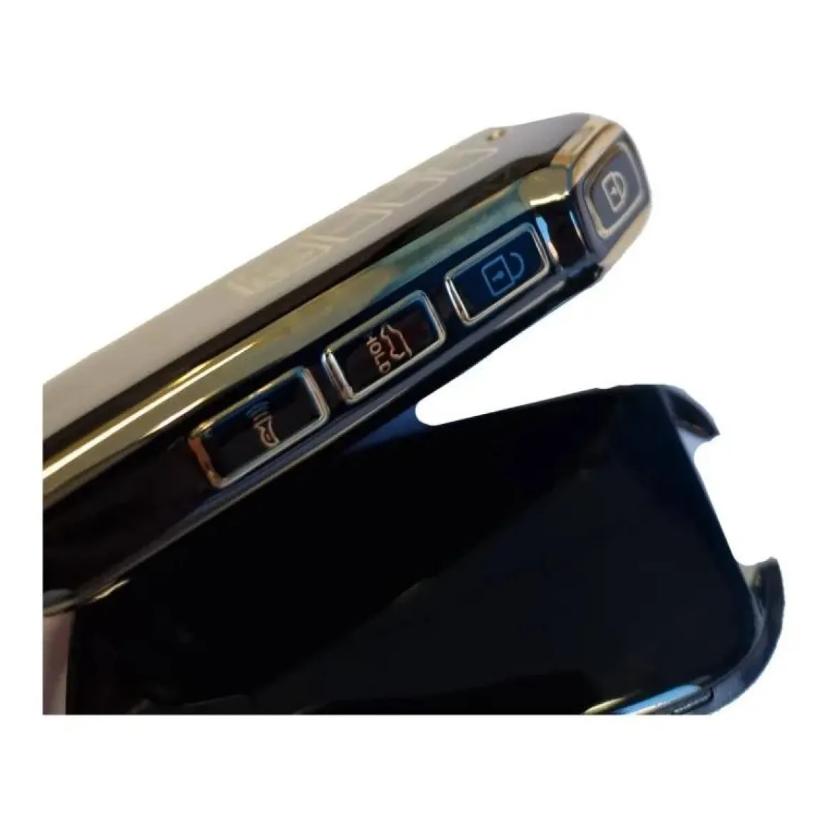 TPU Sleutelhoesje voor Kia goud D9