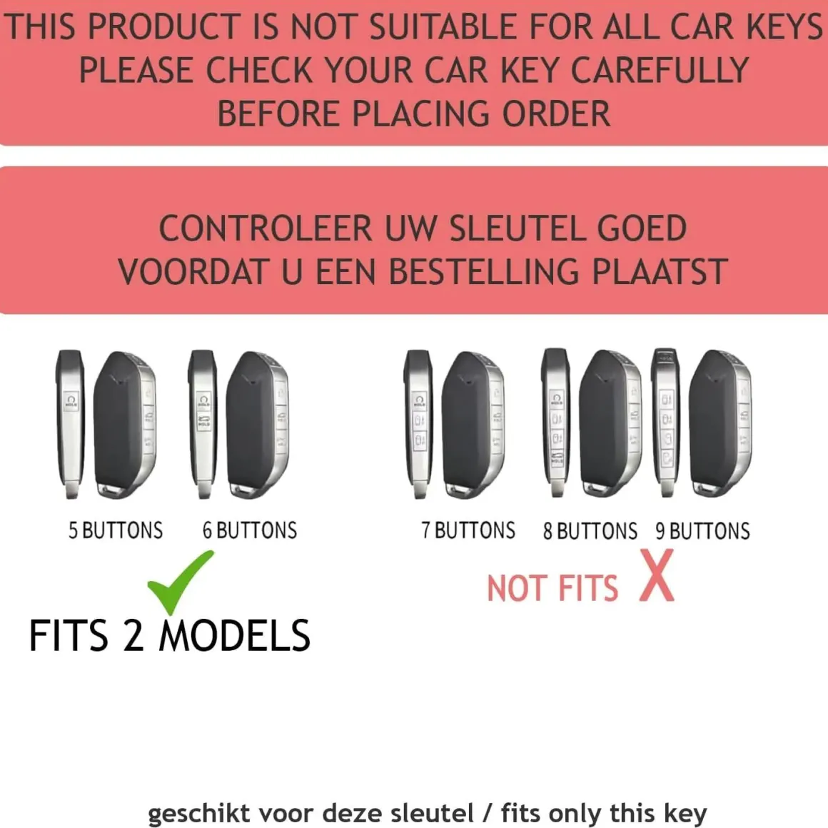 TPU Sleutelhoesje voor Kia clear 559