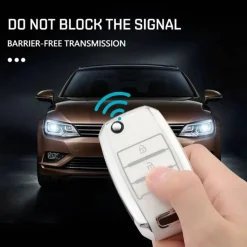 TPU Sleutelhoesje voor Kia zwart B3