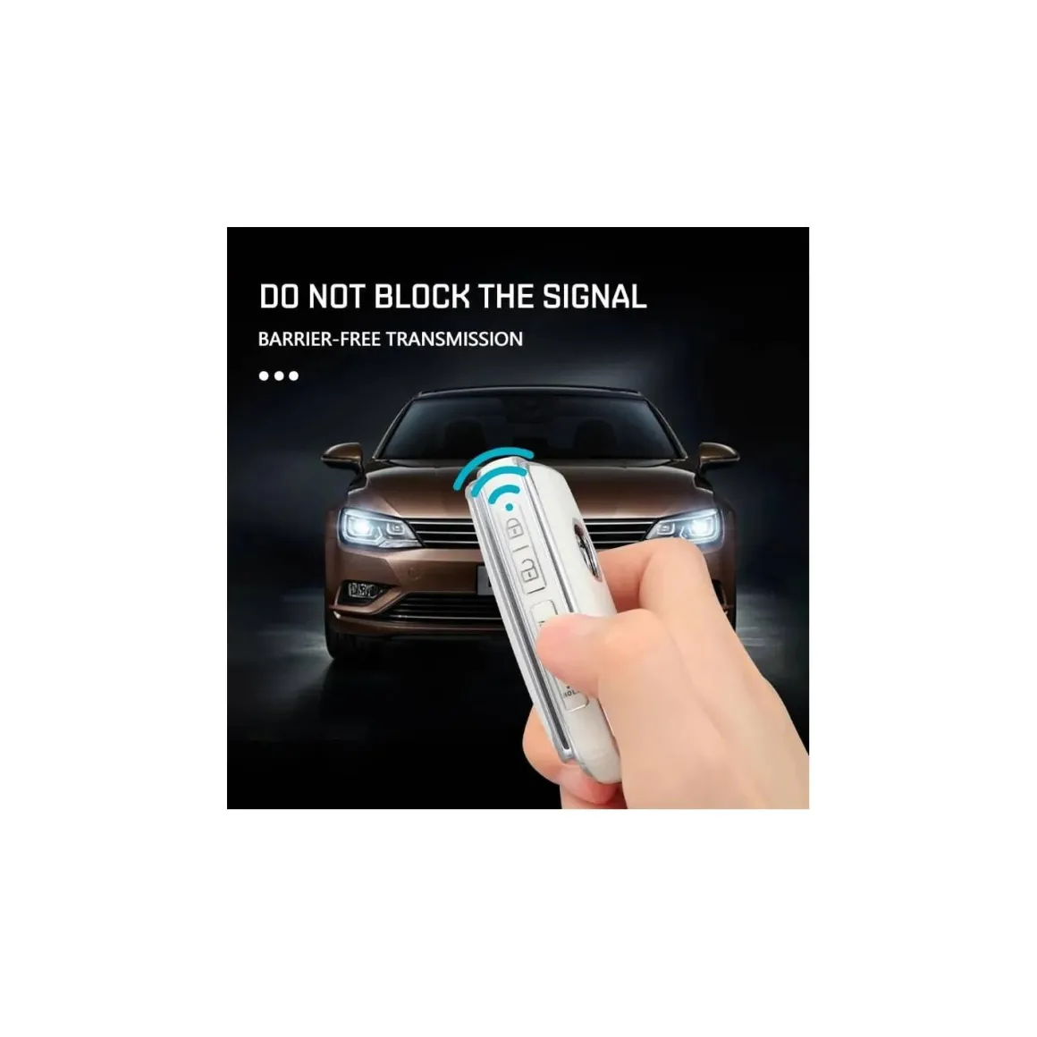 TPU Sleutelhoesje voor Mazda wit B4
