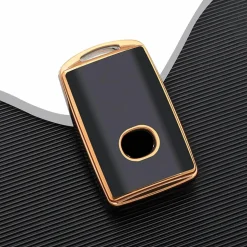 TPU Sleutelhoesje voor Mazda goud B3