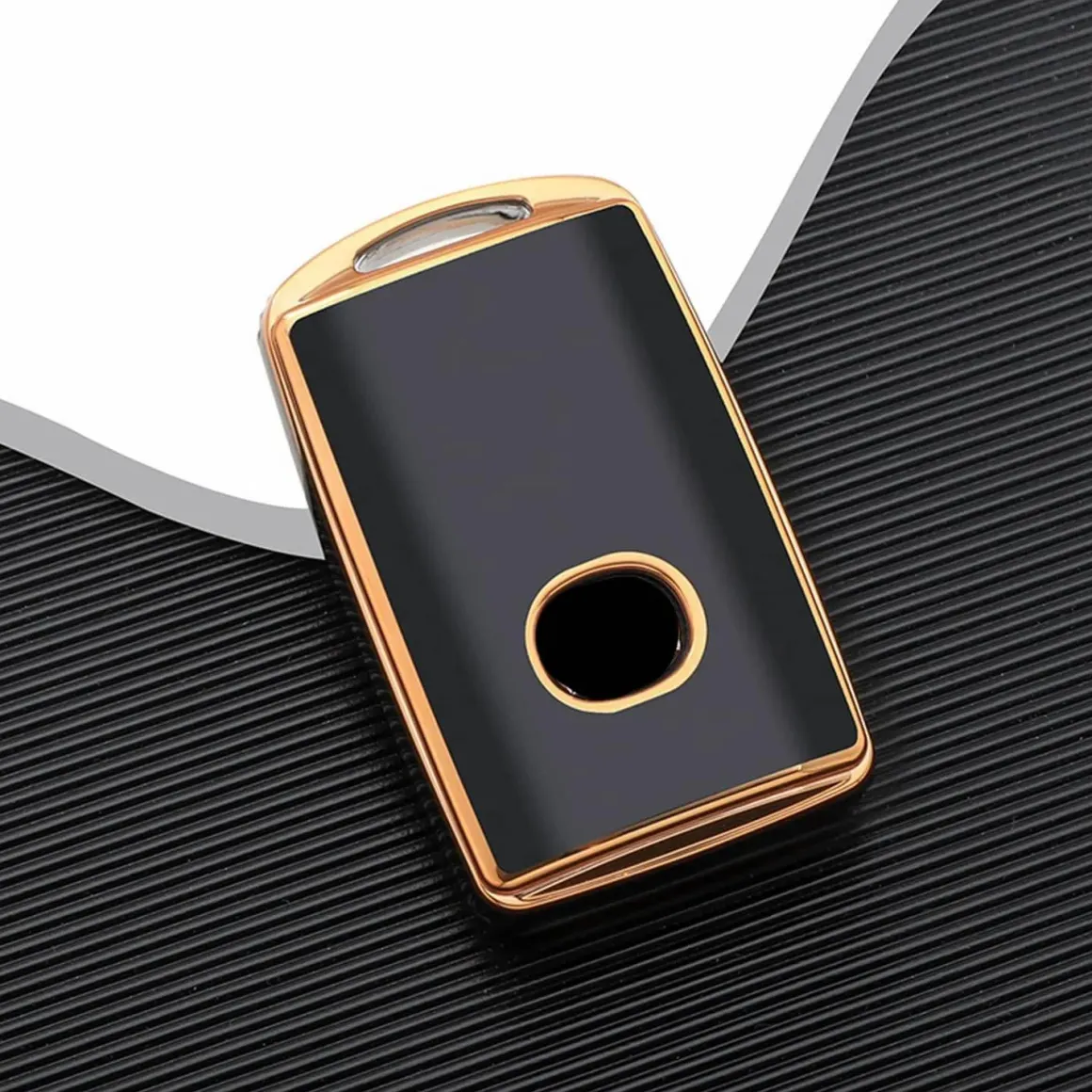 TPU Sleutelhoesje voor Mazda goud B3