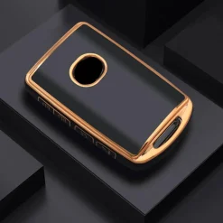 TPU Sleutelhoesje voor Mazda goud B3