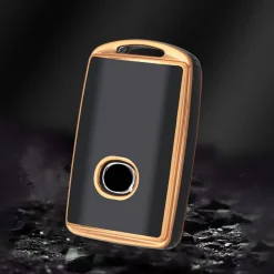 TPU Sleutelhoesje voor Mazda goud B3