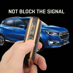 TPU Sleutelhoesje voor Mazda goud B3