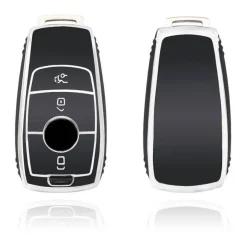 TPU Sleutelhoesje voor Mercedes zwart B3