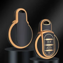 TPU Sleutelhoesje voor Mini goud C3