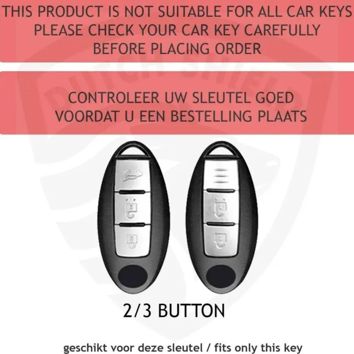 TPU Sleutelhoesje voor Nissan goud A3C