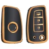 TPU Sleutelhoesje voor Nissan goud B3B