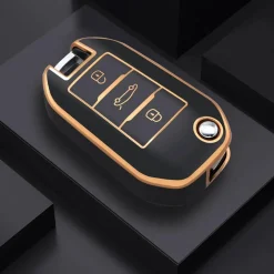 TPU Sleutelhoesje voor Opel goud A3