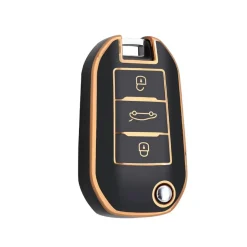 TPU Sleutelhoesje voor Opel goud A3