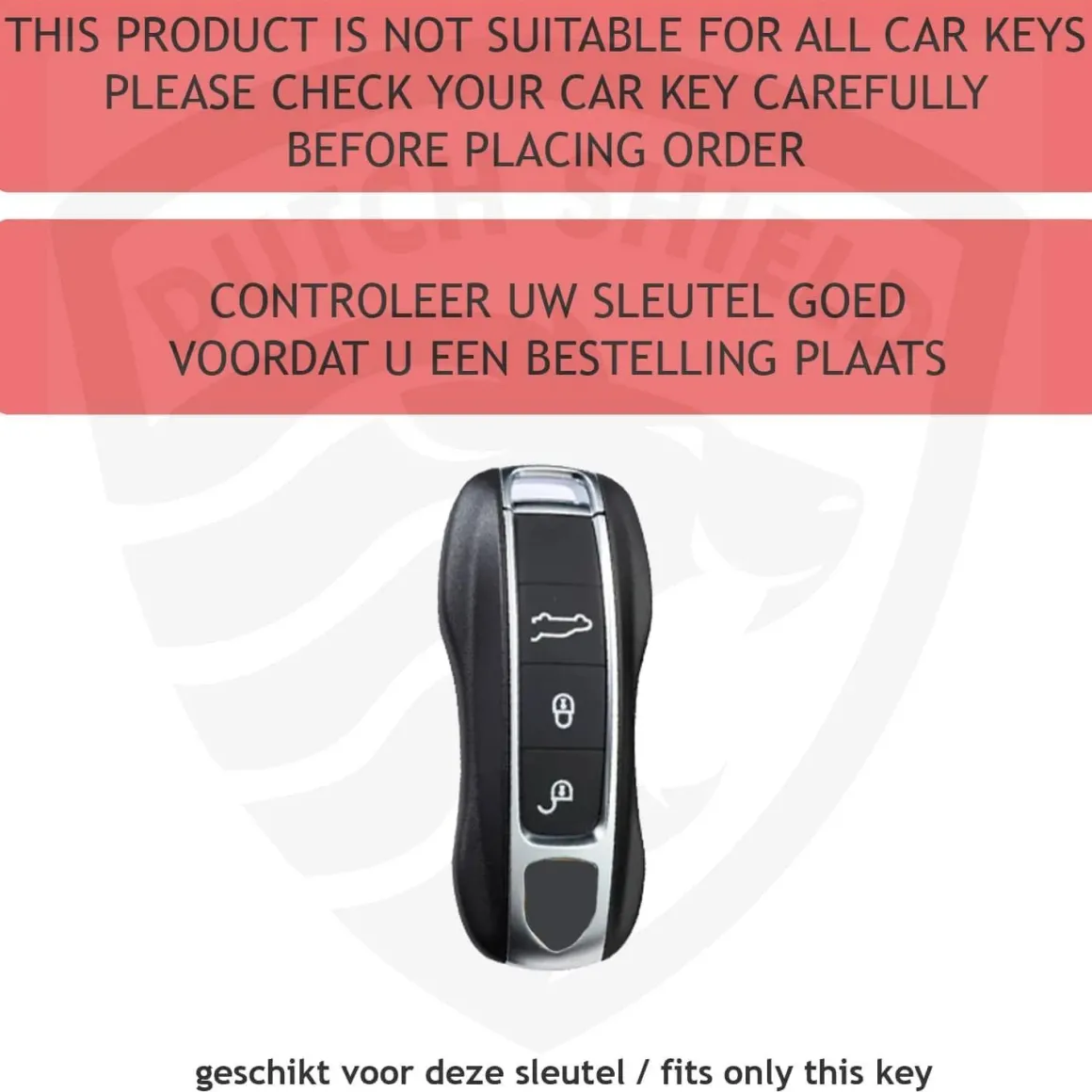 TPU Sleutelhoesje voor Porsche goud B3