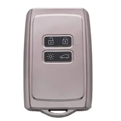 TPU Sleutelhoesje voor Renault lila metallic A4M