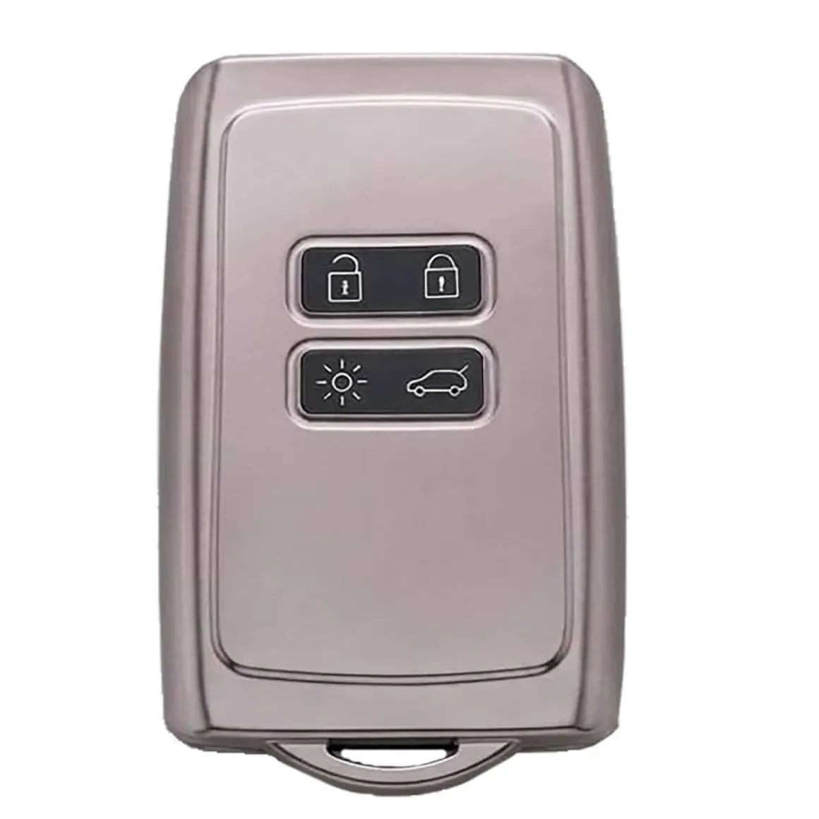 TPU Sleutelhoesje voor Renault lila metallic A4M