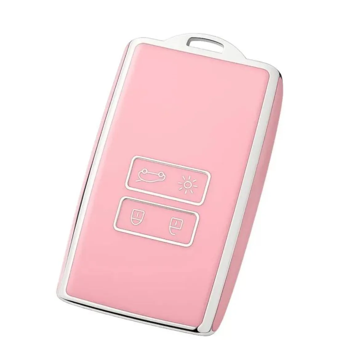 TPU Sleutelhoesje voor Renault roze A4