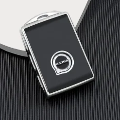 TPU Sleutelhoesje voor Volvo zwart VOLVO