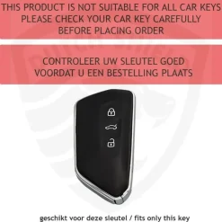 TPU Sleutelhoesje VW - Skoda Seat Cupra clear 204