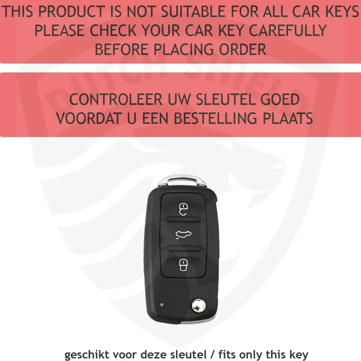 TPU Sleutelhoesje VW - Skoda - Seat Cupra goud A3