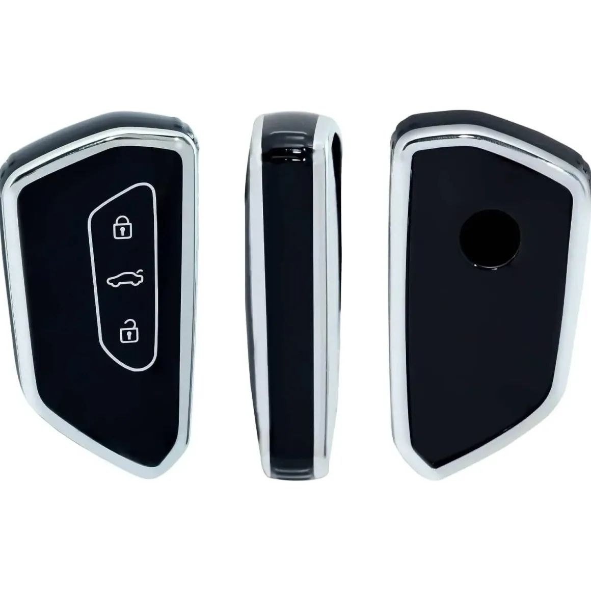 TPU Sleutelhoesje VW - Skoda - Seat Cupra zwart G3