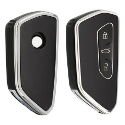 TPU Sleutelhoesje VW - Skoda - Seat Cupra zwart G3