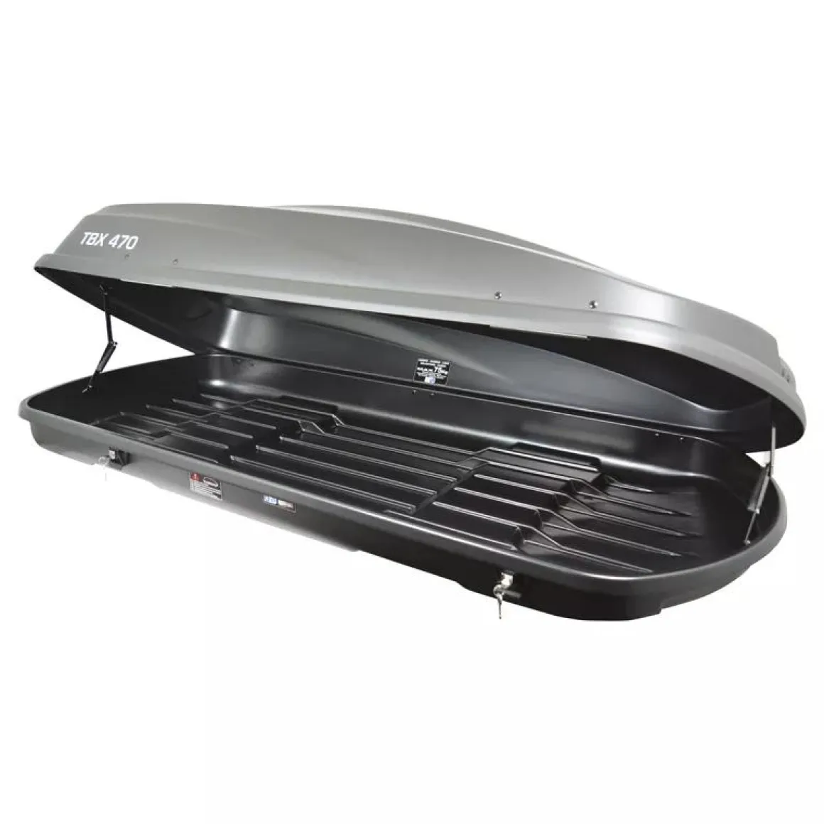 Twinnyload Dakkoffer TBX 470 Liter Mat-Antraciet