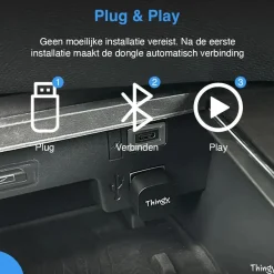 Ultra Mini USB-C 2-in-1 CarPlay Dongle