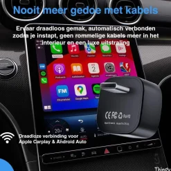 Ultra Mini USB-C 2-in-1 CarPlay Dongle