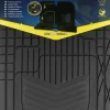 Universele Automatten rubber - 4 stuks