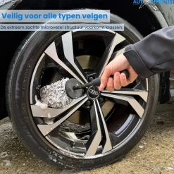 Velgenborstel + Banden Borstel - Slijtvaste Haren